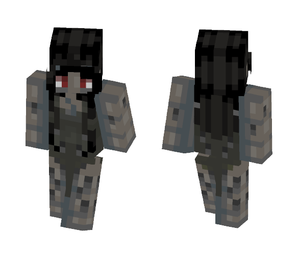 Alot of gray - Request - Female Minecraft Skins - image 1