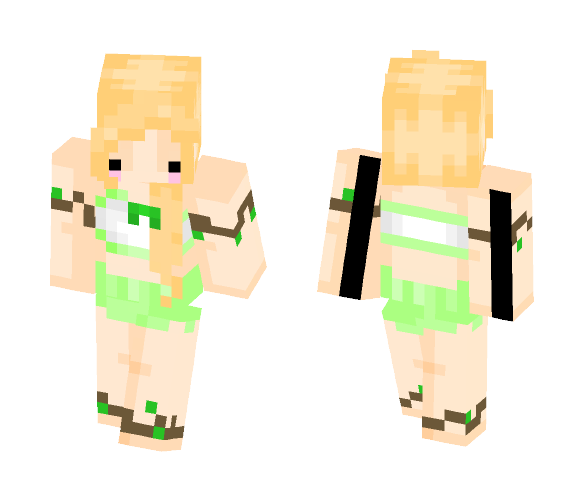 Elven Girl X3 - Girl Minecraft Skins - image 1