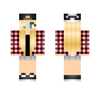 Blond Skater Girl - Girl Minecraft Skins - image 2