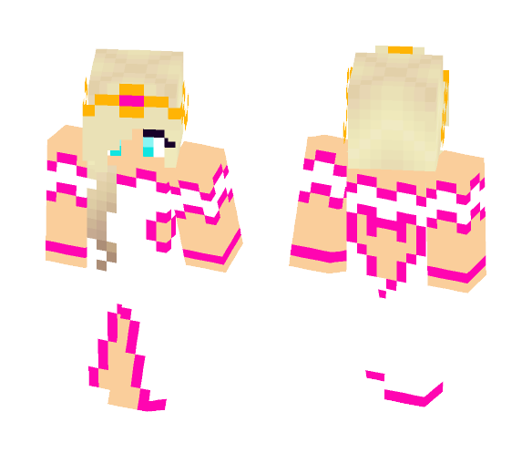 Gold Queen - Female Minecraft Skins - image 1