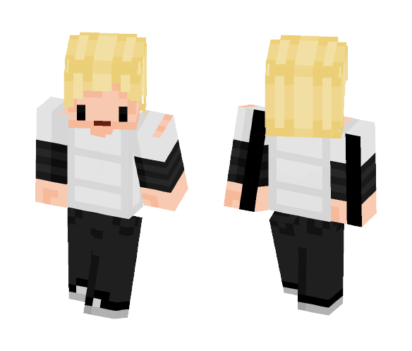 Blonde Chibi Boy - Boy Minecraft Skins - image 1