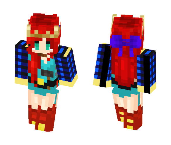 Builder Girl - Girl Minecraft Skins - image 1