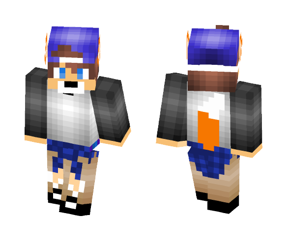 Alex (Fox man) - Male Minecraft Skins - image 1