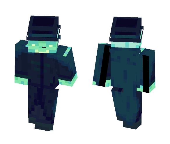 The Hatbox Ghost- Haunted Mansion - Male Minecraft Skins - image 1