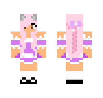 Maid Cafe Uniform - Female Minecraft Skins - image 2