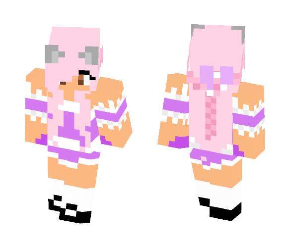 Maid Cafe Uniform - Female Minecraft Skins - image 1