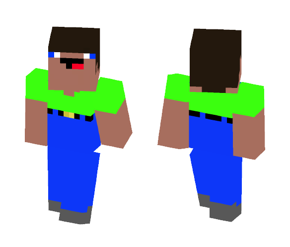 Green Derpy - Male Minecraft Skins - image 1
