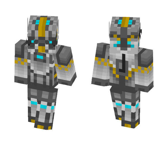 Yellow Robot HD (Updated) - Other Minecraft Skins - image 1
