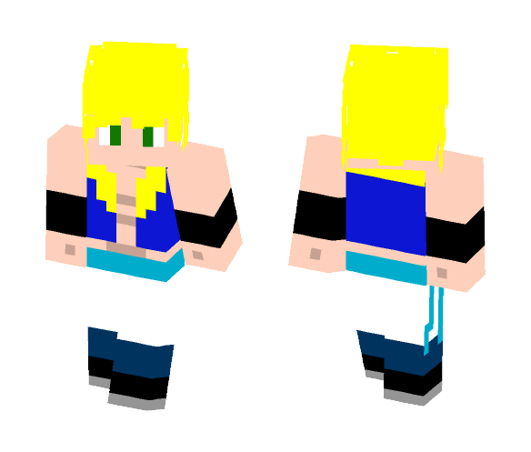 Gotenks (SSJ) - Male Minecraft Skins - image 1