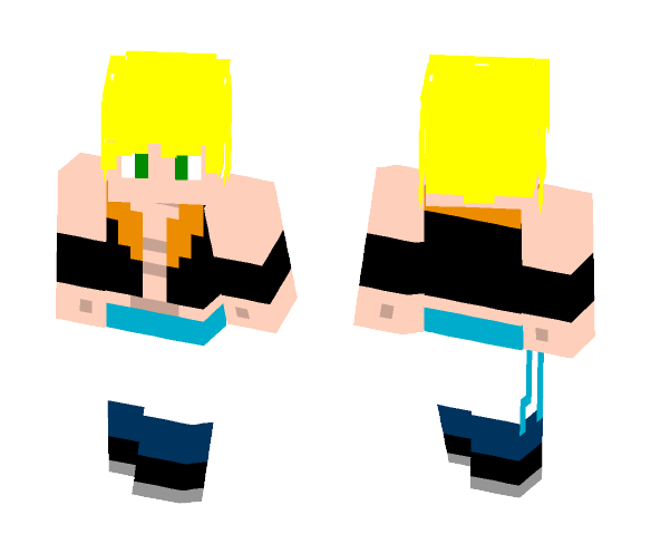 Gogeta - Male Minecraft Skins - image 1