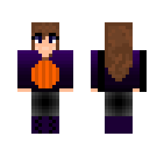 Pumpkin Skin - Female Minecraft Skins - image 2