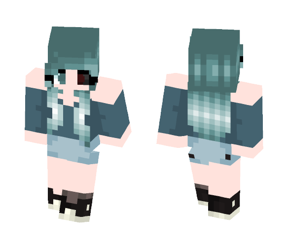 Ghoul Oc-Sarah - Female Minecraft Skins - image 1