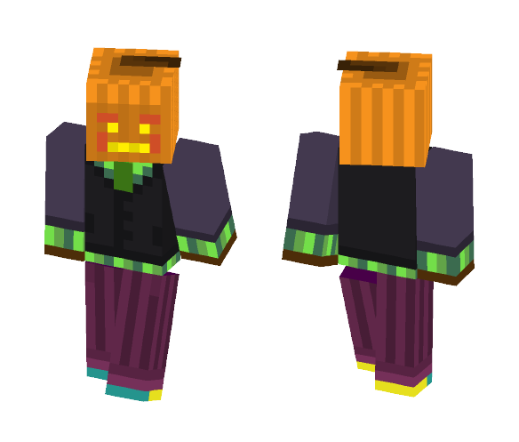 Jack O'Lantern - Male Minecraft Skins - image 1