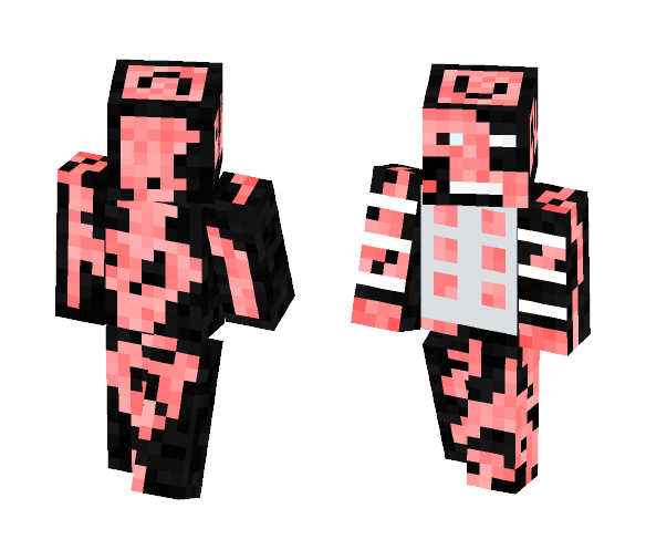 Wither Pig Skin - Male Minecraft Skins - image 1