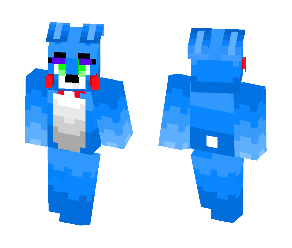 Download Free Toy Bonnie Skin for Minecraft image 1. Toy Bonnie - Male ...