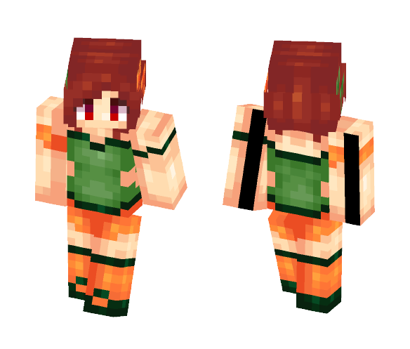 Pumpkin Guts - Mythpilot - Female Minecraft Skins - image 1