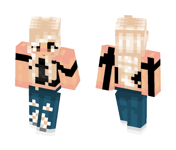 Download バブル Ripped Jeans Minecraft Skin For Free Superminecraftskins