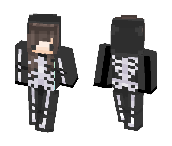 Flera skeleton skin! - Female Minecraft Skins - image 1