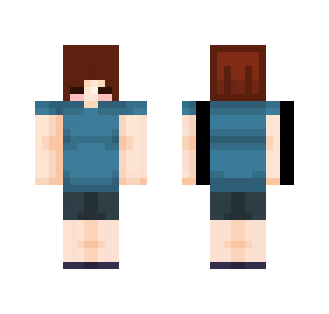 I tried to make a casual Frisk. - Interchangeable Minecraft Skins - image 2