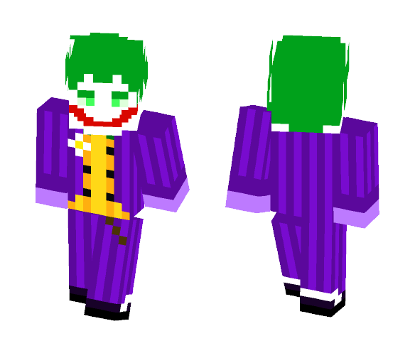 [DC] The Joker | Arkhamverse - Comics Minecraft Skins - image 1