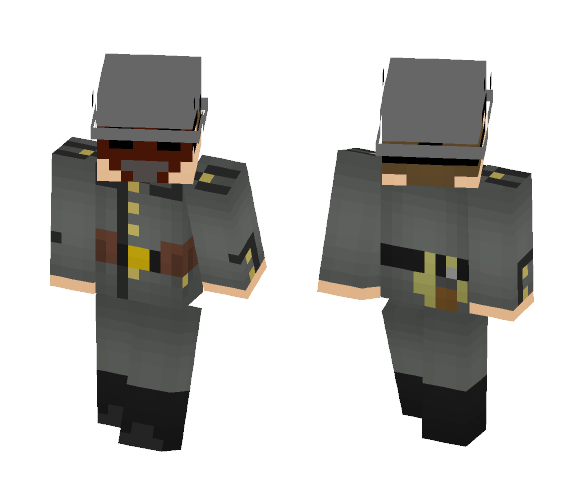 Battlefield 1 German Soldat - Male Minecraft Skins - image 1