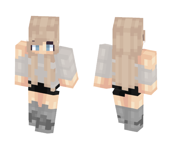 Blonde, Hay-ish hair - Female Minecraft Skins - image 1