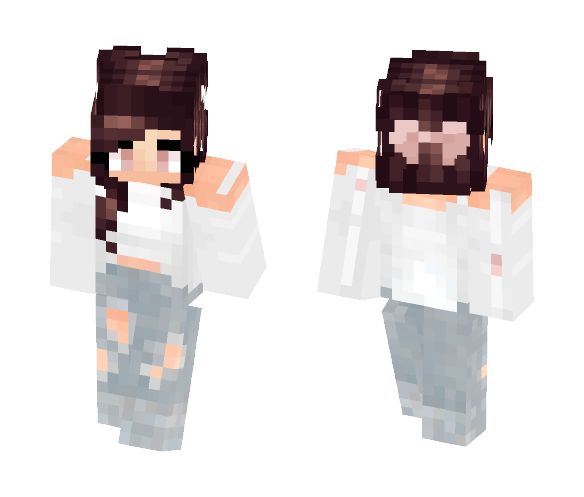Cold Shoulder - Female Minecraft Skins - image 1