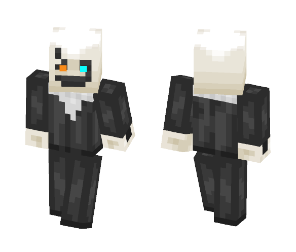 Doctor Wingdings Gaster - Male Minecraft Skins - image 1