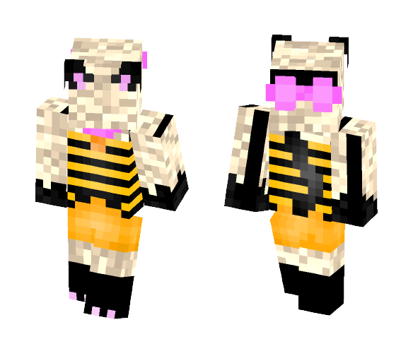 ~- Halloween catgirl skin base. -~ - Halloween Minecraft Skins - image 1