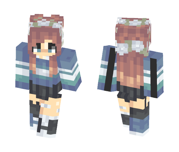 Skye | Official Main OC - Female Minecraft Skins - image 1