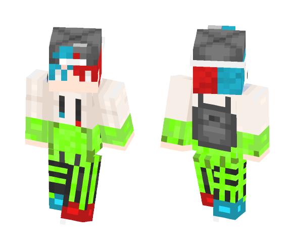 Boy (Blue Red) - Boy Minecraft Skins - image 1