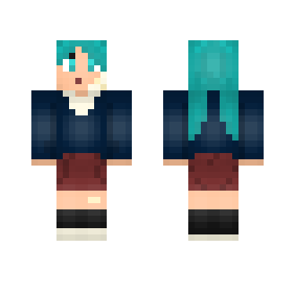 Hatsune Miku [Rolling Girl] - Female Minecraft Skins - image 2
