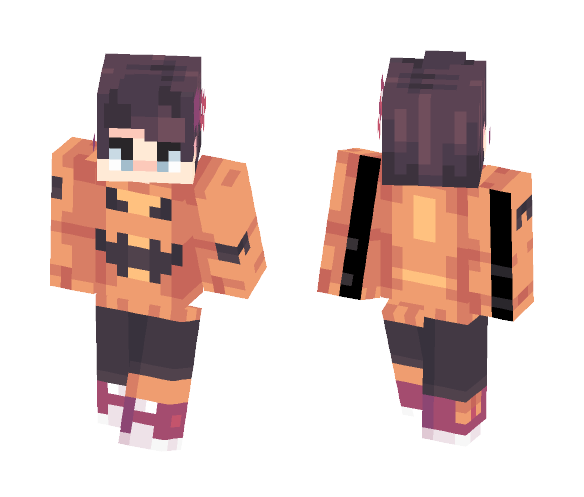 Joey is addicted to pumpkin spice - Male Minecraft Skins - image 1