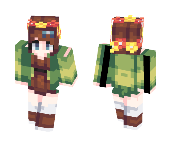 Lucy Pevensie - Female Minecraft Skins - image 1
