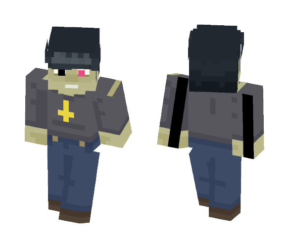 Gorillaz - Murdoc (Phase 1) - Male Minecraft Skins - image 1