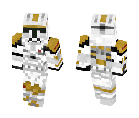 Clone Blaze Trooper - Male Minecraft Skins - image 1