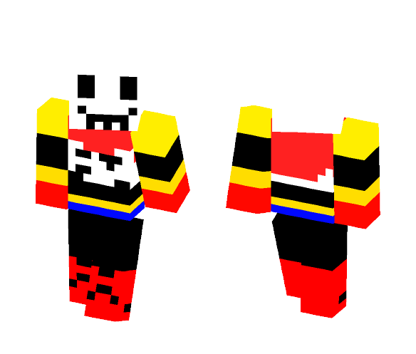 I'm the alright Papyrus - Male Minecraft Skins - image 1