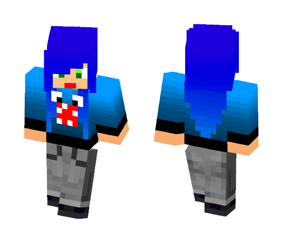 Love for squids - Female Minecraft Skins - image 1