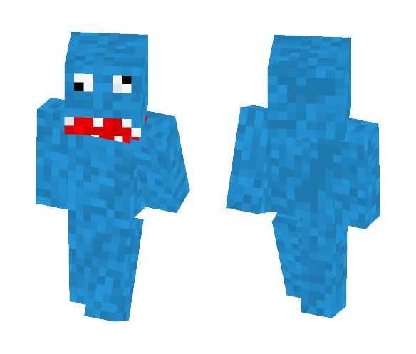 Cookie Monster (With moving mouth)! - Other Minecraft Skins - image 1