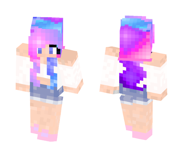 ∆˚Cute Pastel Girl˚∆ - Cute Girls Minecraft Skins - image 1