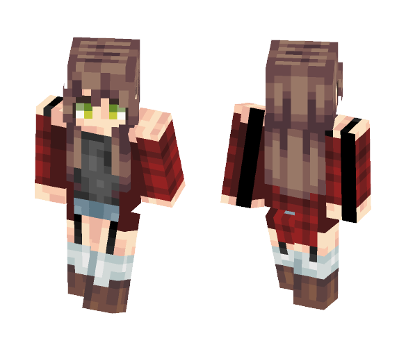 Plaid - Female Minecraft Skins - image 1