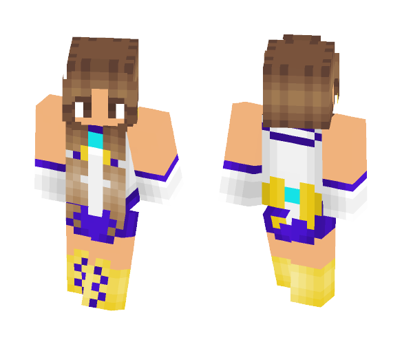 Sailor Sun - OC - Female Minecraft Skins - image 1