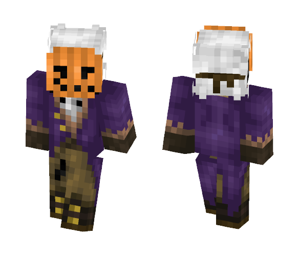 Viktor Hollowin (Halloween skin) - Halloween Minecraft Skins - image 1