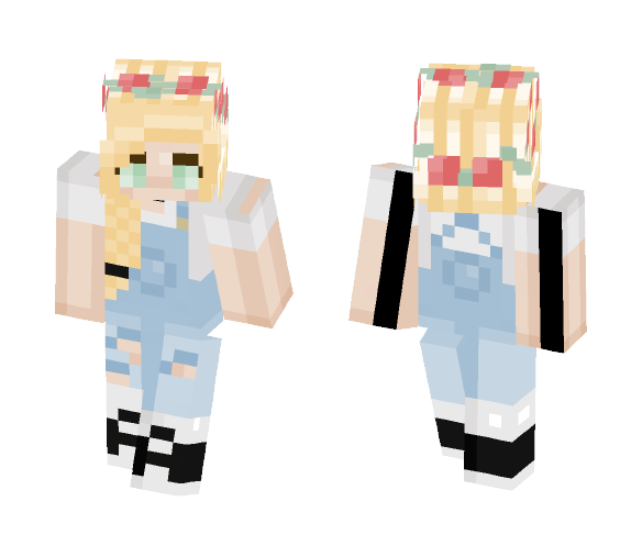 pale as a ghost - Female Minecraft Skins - image 1