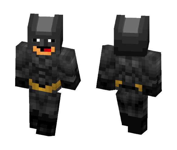 Derp Batman - Batman Minecraft Skins - image 1