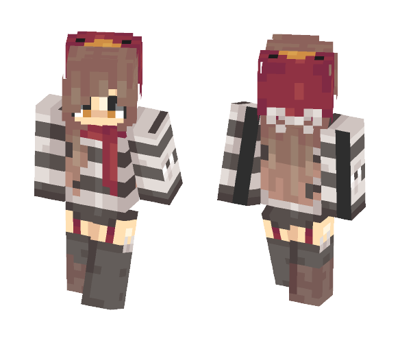 Fawsaken POPREEL - Female Minecraft Skins - image 1