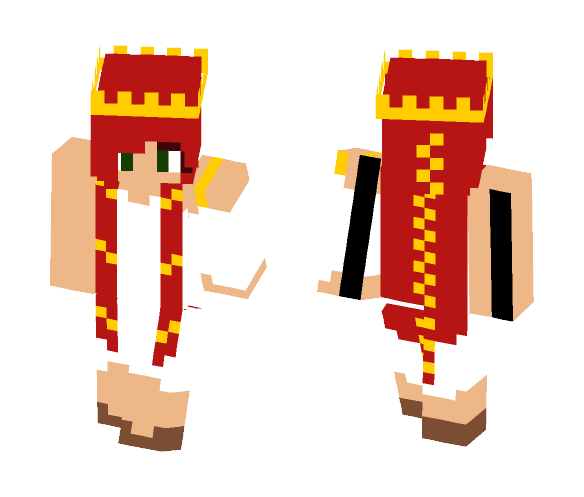 Queen Of The Clouds - Female Minecraft Skins - image 1