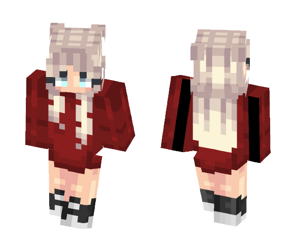 Sweater Girl// _LonelyOtaku_ - Female Minecraft Skins - image 1