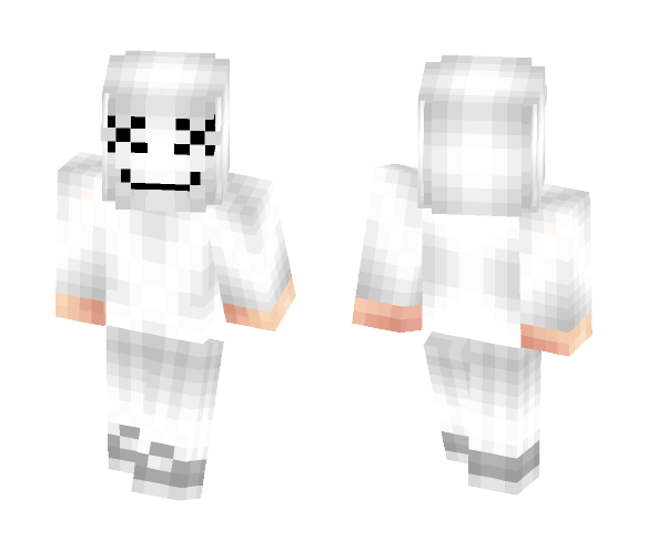 Marshmello - Male Minecraft Skins - image 1