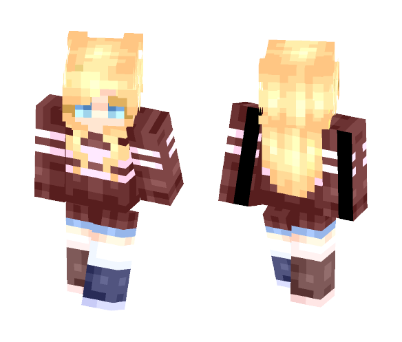 •|Sweatshirt|• - Female Minecraft Skins - image 1